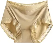 [Franterd] Ice Silk Seamless Panties for Women Sexy High Waist Hipster Underwear Soft Breathable Bikini Ladies Seamless Briefs