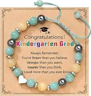 [UPROMI] To My Daughter/Granddaughter/Niece Bracelet, Birthday Back to School Graduation Christmas Gifts for Girls