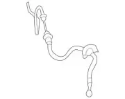 Genuine GM 2004-2011 Chevrolet Pontiac Front Brake Hydraulic Flex Hose 96534545