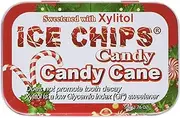 Ice Chips Candy naturally sweetened with xylitol Candy Cane 1.76 ounce