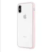 Incipio iPhone X/Xs Octane Pure Clear & Pink Bumper Protective Case