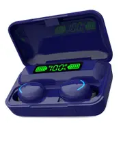 Vysn Flux 7 Earbuds With Wireless Charging Case And Power Bank
