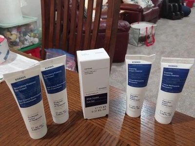 5 Korres Greek Yoghurt Nourishing Probiotic Gel-Cream/CLEANSER/WIDE AWAKE EYE