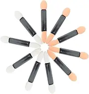 HAKIDZEL 50pcs Dual-sided Eye Shadow Sponge Applicator Brush for Women Latex Material Makeup Tool for Beginners Professionals Portable Beauty Makeup Brush