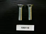 2 IKEA Countersunk Pins Screws Part # 100118 Hardware Hex Opening