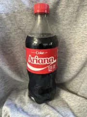 Share a Coke with Ariana 2025 Personalized Gift Coca~Cola Bottle 20oz