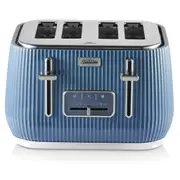 Sunbeam TAP3504BL Radiance 4 Slice Toaster (Blue)