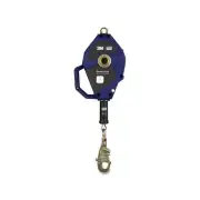 Dbisala Smart Lock Self Retracting Lifeline, 50 Ft, Swiveling Snap Hook