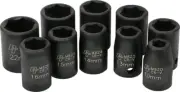 Performance Tool 10 Piece Impact Socket Sets Metric Shallow 1/2" M593DB