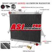 3-Row Radiator For Holden Rodeo RA 03-07/Colorado Rc 08-16/ISUZU D-MAX 07-12 MT.