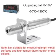 DC12V 0-10V Infrared Thermometer Sensor Non-contact Temperature Tool+Controller