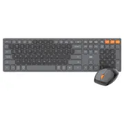 Fantech Office Wireless Keyboard and Mouse Combo Grey
