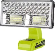 4200LM Flashlight Cordless Led Work Light Floodlight Spotlight for Ryobi 18V