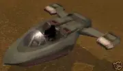 Naboo Flash Speeder Star Wars Plane Wood Model Free Ship