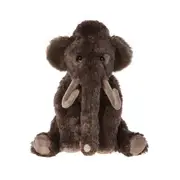 Charlie Bears Woolly Mammoth Mighty 39cm Kids Soft Plush Toy 18m+ Brown
