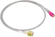 Peakloong CO2 Adapter Quick Connector Hose Quick Disconnect Coupler Soda Maker Adapter Hose Kit W21.8