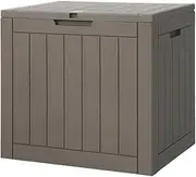 Gardeon Outdoor Lockable Storage Box, 118 Liter Capacity, Grey