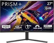 PRISM+ XQ270 PRO 27" QLED 165Hz 1ms WQHD [2560 x 1440] Adaptive Sync Pro Gaming Monitor