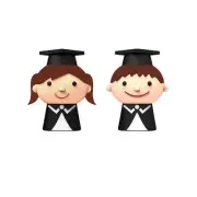 XEBE Graduation Student USB - Boy & Girl 8GB USB 3.0 Flash Drive Memory Stick