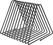 Operitacx Triangle Desktop File Organizer Expandable Slot Wire Book Holder for Magazines Albums Files Metal Construction for Home Office Use