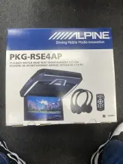 Alpine PKG-RSE4AP 11.4 Inch Rear Seat Flip Down With HDMI Input * No Headphones