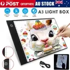 A3 LED Light Copy Tracing Art Tattoo Box Stencil Board Drawing Design Table Pad