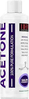 100% Pure Acetone Gel Acrylic Nail Polish Soak Off Remover 250ml | Heavy Duty Multi-Purpose Cleaner