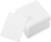 TEHAUX Fireproof Microwave Kiln Paper Sheets 50pcs Fiber Paper Insulation for Stove Furnace
