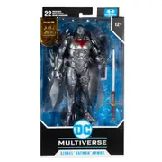 McFarlane Gold Label DC Multiverse Batman Curse of the White Knight Azrael Batman Armor Silver Edition 7 inch Action Figure