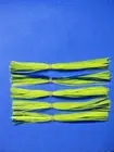 5 silicone Skirt CHART/BLUE #5-9357 Lure Spinnerbait Buzz jig Bass Tackle