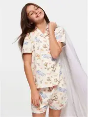 BNWT PETER ALEXANDER GIRLS WINNIE THE POOH SHORTIE SET SIZE 6