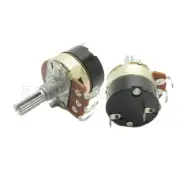 10 x 10K Guitar Linear Taper Rotary Potentiometer Panel B10K With Switch OFF ON