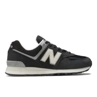 【零碼福利品出清】NEW BALANCE -US9 復古鞋 男女款 黑色-U574LL2-1