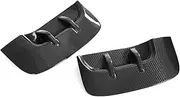 YJVVWQVF Side Fenders Vent Panel Cover Trim Compatible for Kia Stinger 2018-2023 Car Decoration Retrofitting Accessories Real Dry Carbon Fiber