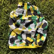 Adidas Classic Lego Half Zip Windbreaker Jacket Yellow Green Black XL HB9875 KId
