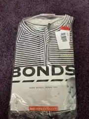 Bonds Wondersuit Stripes Size 1 12-18 Months