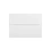 JAM Paper A6 Strathmore Invitation Envelopes 4.75 x 6.5 Bright White Linen 3137I