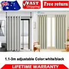 1.1-3m Adjustable Large Room Divider Panel Privacy Partition Divider Screen Rod