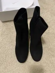 VINCE BLAKELY BLOCK WOMEN VELVET BOOTIE SIZE 11M $395