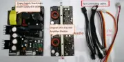45V 600W Power Supply Board + 2Pcs ICEPOWER250A ICE250A Amplifier Module+ cables