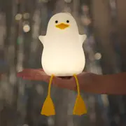 Duck Silicone Night Light, Toddler Rechargeable Touch Sensor Bedside Lights for Home Kids Room Decor Girls Boys Xmas Birthday Gift