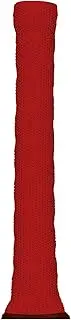Gunn & Moore GM Official HEX Premium Rubber Cricket Bat Grips, 1 Grip, Red, 12 Inches, Full Size