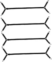 QUMIIRITY 4pcs Bedspread Fixing Clips Bed Holders for Home Use Mattress Cover Fasteners Anti- Bedskirt for Sofa and Upholstery
