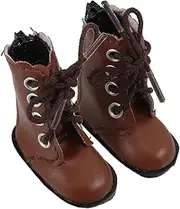 KONTONTY 2pcs Doll High Top Shoes Generation Dolls Collectible Mini Tennis Shoes Model Toy Plush and Comfortable