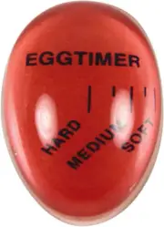 16054 Colour Changing Egg Timer, Red