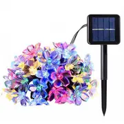 50LEDs Solar Powered String Lights Outdoor Party Fairy Lights Garden Decor -Milticolor