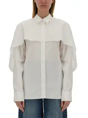 [Stella McCartney] Stella McCartney-Shirt With Cape-Donna 38