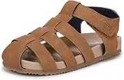 [Dr. Scholl's] Baby-Boy's Island Toddler Fisherman Sandal, Honey Brown Smooth, 7 Infant