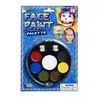 7 Color Face Palette Makeup Halloween or Play Great for Clown Face Etc...