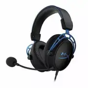 HyperX Cloud Alpha S Wired Over-Ear Gaming Headset - Blue
